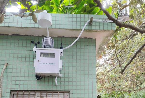 北京大學深圳研究院負氧離子監(jiān)測設備安裝案例